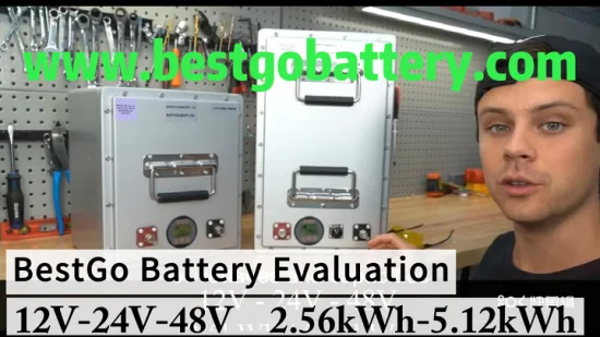 Bateria de lítio Bestgo 48V100ah 5,12kw kit de conversão para carro elétrico pacote de bateria de lítio com estojo de alumínio